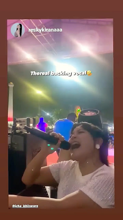 The real backing vokal icha kiswara #shorts #viralvideo #dangdut