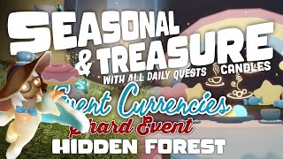 Season Candles, Treasure Cakes  and Daily Quests | Hidden Forest | SkyCotl | NoobMode