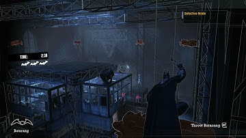 Batman: Arkham Asylum [Linux w/Proton] Stealth Challenge - Survival Tactics {3 Medals}
