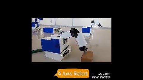 6 or 4 Axis Robot - Pick and Place