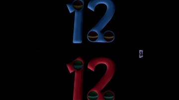 Endless Numbers Count 12 Bevel Effect, Inversion Color Effect, Rgv Effect, G major Efeect.