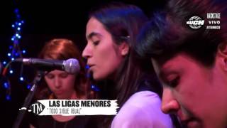 Video thumbnail of "Las Ligas Menores-Todo sigue igual (Cover, Viejas Locas) en vivo (Much Music) 22/12/15"