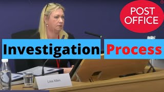 Information Post Office Investigator - Horizon ALONE was INSUFFICIENT Evidence Update