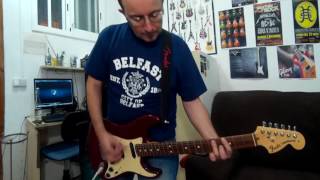 Video voorbeeld van "Loquillo - El Ritmo del Garaje - Guitar Cover (Con ACORDES)"