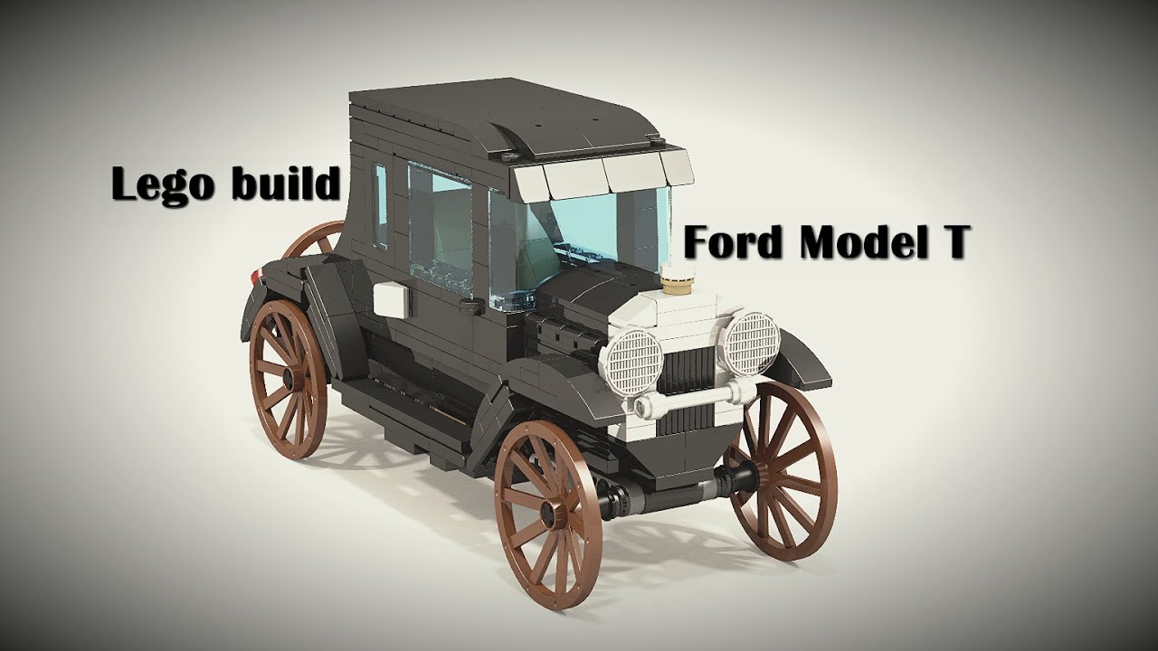 Lego build - Ford Model T MOC - LDD instructions - YouTube
