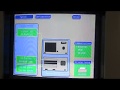 Hewlett Packard HP 16500B logic analyzer demo with 16534A, 16550A