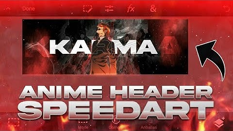 Anime Twitter Header Speedart | Easiest Anime Header | Slayer Dzns |