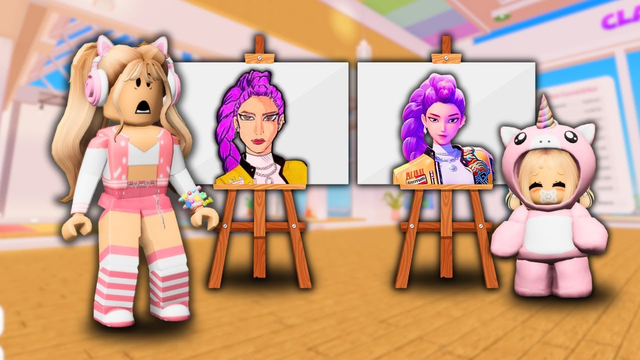 VICKOBABY vs BABY no DESENHE RAPIDO do Roblox