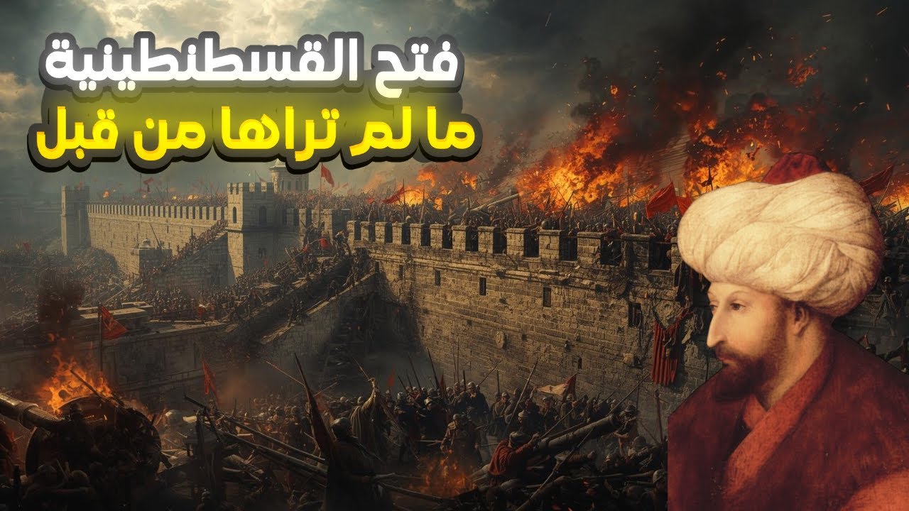 🔥 فتح القسطنطينية | الملحمة التي غيرت وجه التاريخ إلى الأبد!