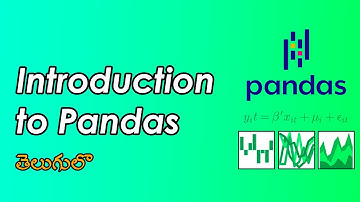 Introduction to Pandas | Pandas Tutorials | Data Science | WonkyCode | Telugu