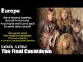 Europe - The Final Countdown - (Lyrics Eng-Esp)