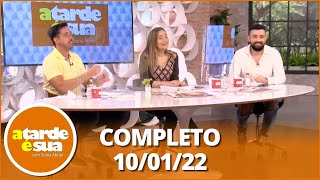 A Tarde é Sua (10/01/22) | Completo: tragédia de Capitólio, polêmica com Gusttavo Lima e mais