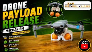 DIY Servo Controlled Drone Payload Release Mechanism using Arduino UNO | Micro Servo Motor
