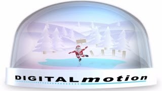 DIGITALmotion: Animated Christmas Card - Snow Globe
