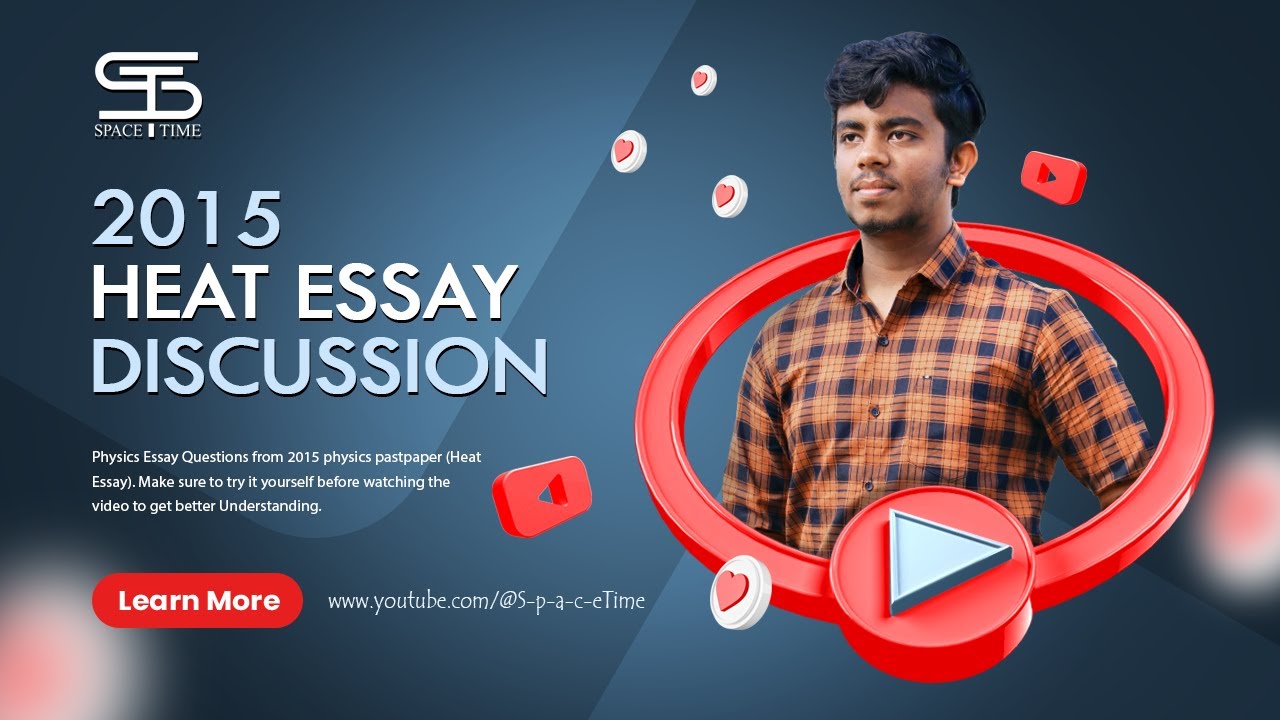 2015 Heat Essay Explanation in Tamil | #education #physics #youtube