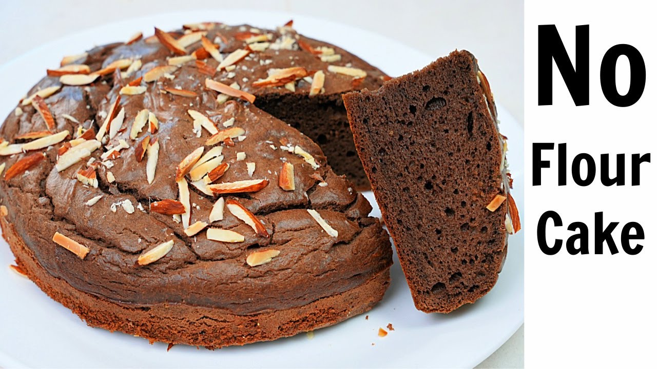 No Flour Cake | बिना मैदा आटा सूजी के हेल्दी चॉकलेट केक | Peanut Butter Cake | Kabitaskitchen | Kabita Singh | Kabita
