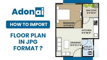 How to import Plan in JPEG Format
