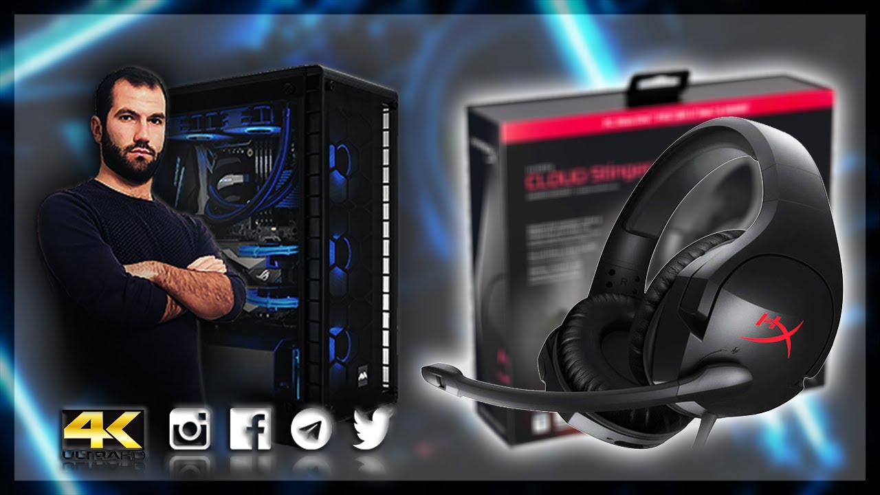 Headset da Gaming, HyperX Cloud Stinger - Unboxing e Recensione - YouTube