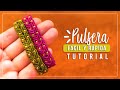 Cómo hacer pulsera de hilo fácil y rápida #19✨ Paso a Paso | DIY Macrame Friendship Bracelet