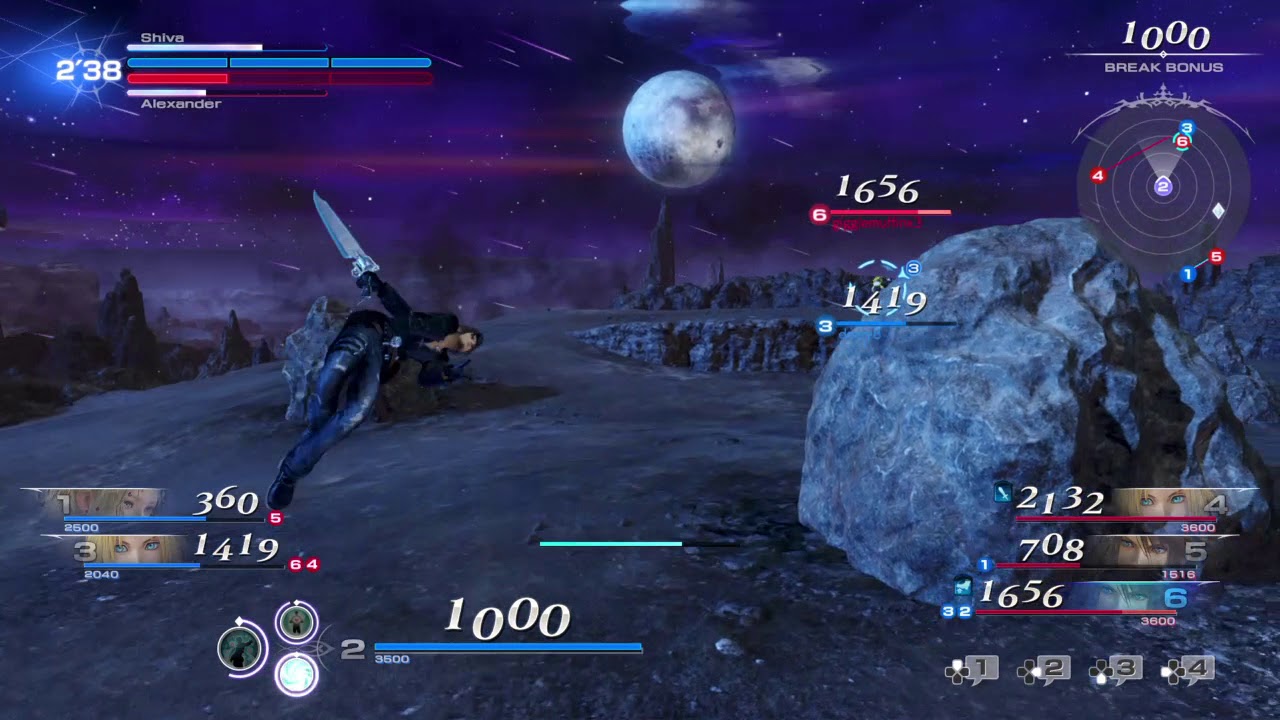 DISSIDIA FINAL FANTASY NT Open Beta Test lag - YouTube