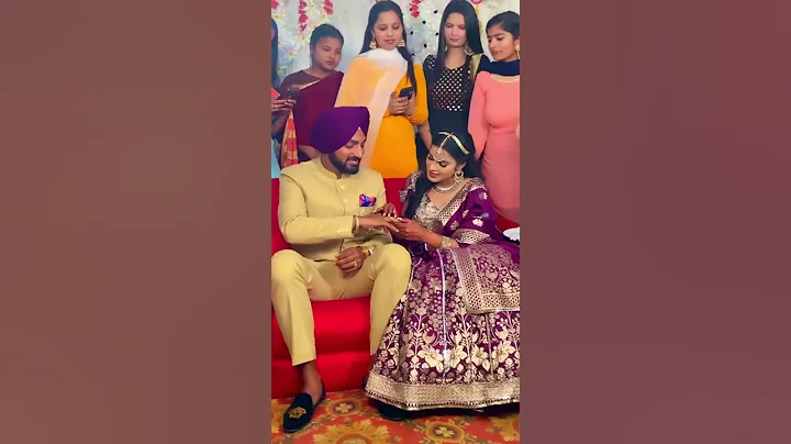 #cutecouple #couplegoals #engagement #ring #ceremony #true #love #shorts #punjabi #status #subscribe