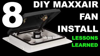 RAM PROMASTER VAN BUILD - DIY MAXXAIR Fan Install