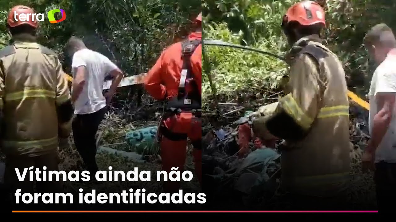 Helicóptero cai e deixa três pessoas mortas no Rio de Janeiro