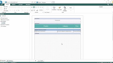 JavaScript Reporting Tool: Using Variable Type of List in Report - [Shot on v2016.1]