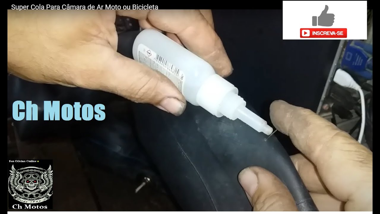 Super Cola Para Câmara de Ar  Moto ou Bicicleta