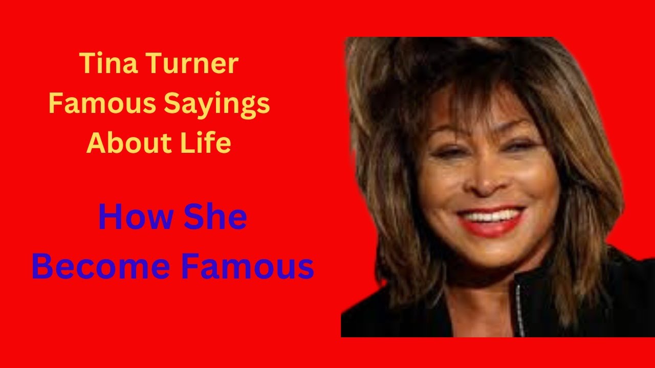 Top 10 Tina Turner Quotes About Life|Tina Turner Famous Quotes - YouTube