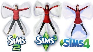 ♦ Sims 2 vs Sims 3 vs Sims 4 : Seasons - Winter