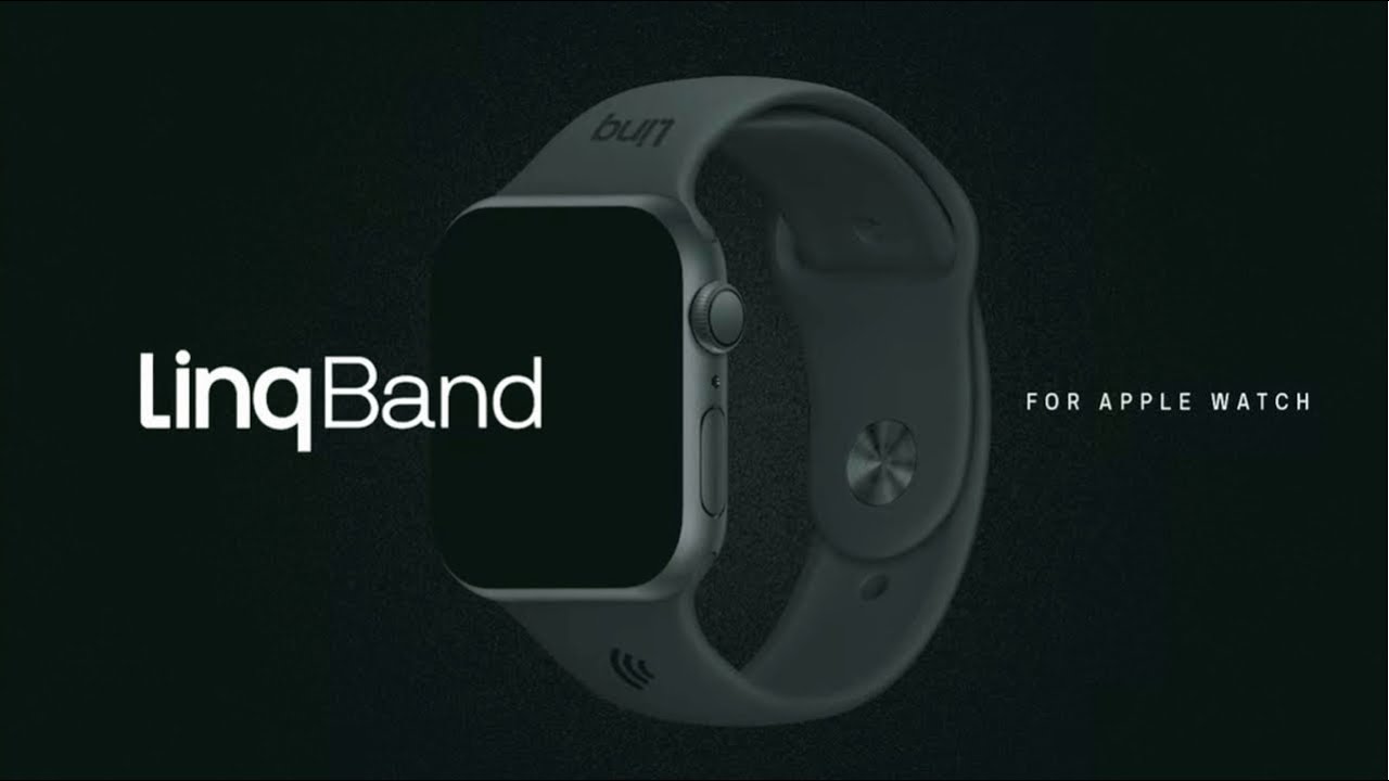 Digital Business Card Apple Watch Band / Braided Solo Loop Nylon Strap