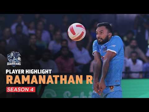 Ramanathan R Best Moments | Goa Guardians | Prime Volleyball League