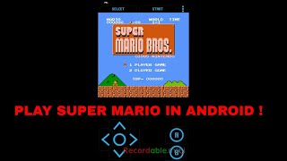 how to play super mario in android mobile [2018] screenshot 4
