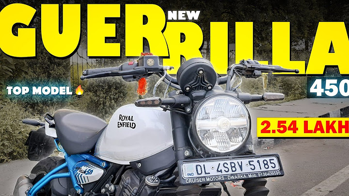 Royal Enfield Guerrilla 450 Review | Guerrilla 450 Top Model | 2.54 Lakh 🤑
