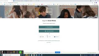 How to log in to Eureka Math/Great Minds
