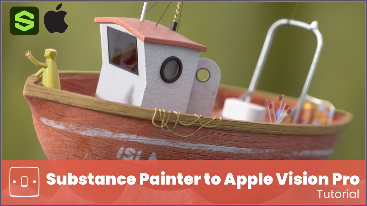 Substance 3D Painter to Apple Vision Pro - Tutorial