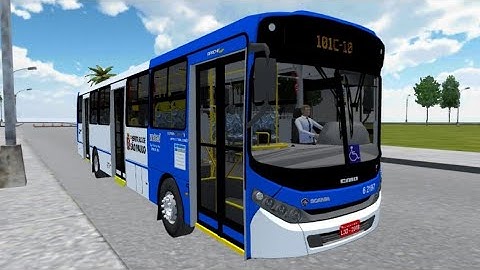 Proton Bus Simulator - Linha 101C-10 TP Com o Caio Apache Vip 3 Scania F250 HB!