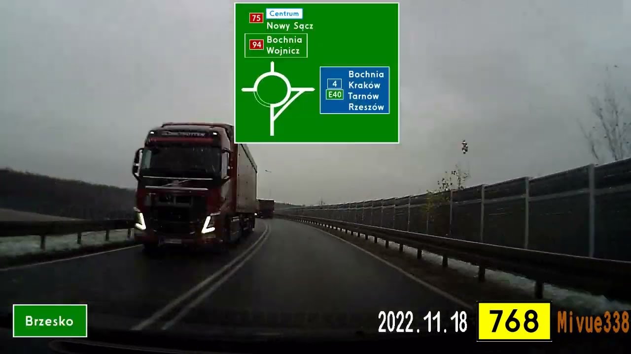 DW768: Jędrzejów - Kazimierza Wielka - Brzesko