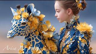 AI fashion＊Whispers of Mimosa