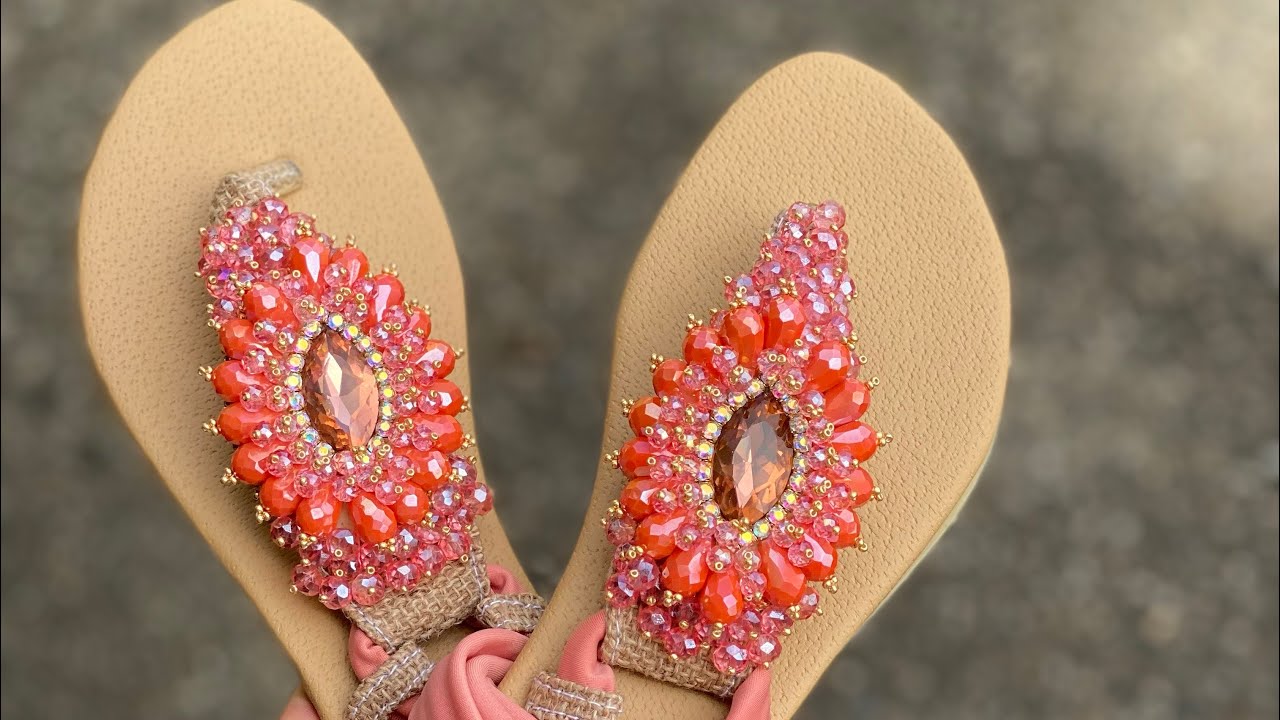 SANDALIA PERSONALIZADA #emprendedores #music #youtube #artesanato #bisuteria #influencer #art #playa