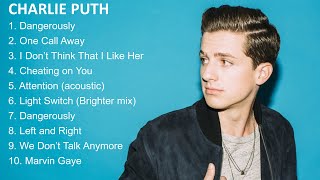 Charlie Puth Greatest Hits Playlist 2023 ~ Best Oldies Songs Of All Time