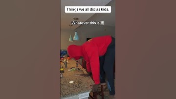 Things we all did as kids 😂