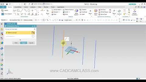 NX   INTERSECTION POINT COMMAND IN NX