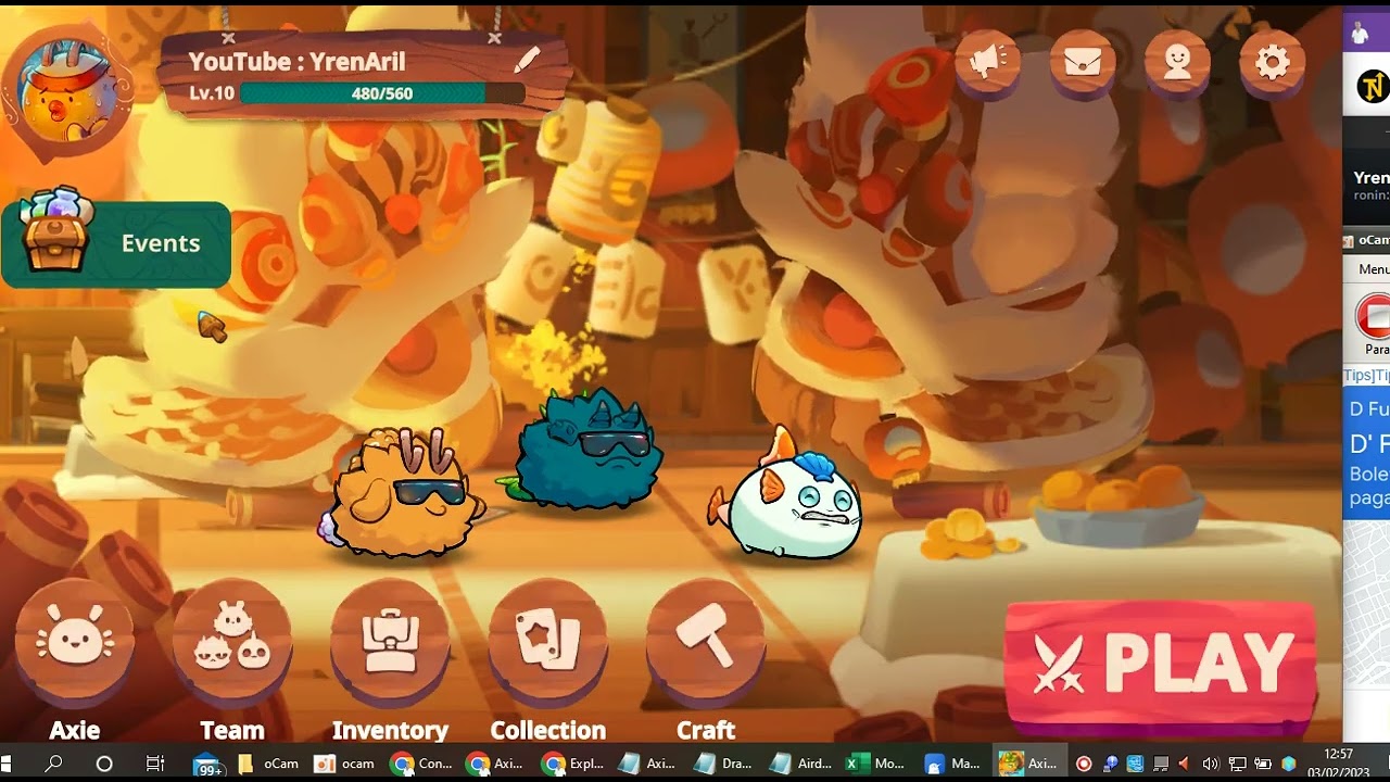 Crafting Rune Charms - Axie Infinity Origin - Season 2 - 2023/02/03 - 