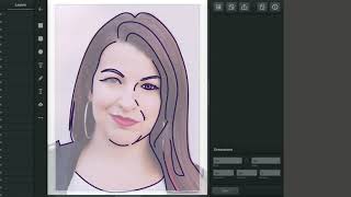 Vectr: Portrait - Pen Tool