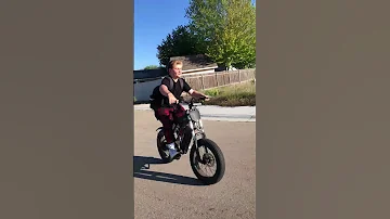 Friends Learning How To Wheelie Rid Star Q20 Ridstar Ebikes Q20 Wheelie Fyp 