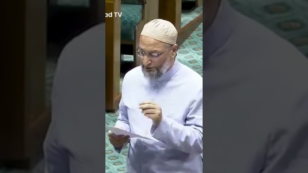 Asaduddin Owaisi to Modi government’s budget, Barrister Asaduddin Owaisi spoke in Lok Sabha and