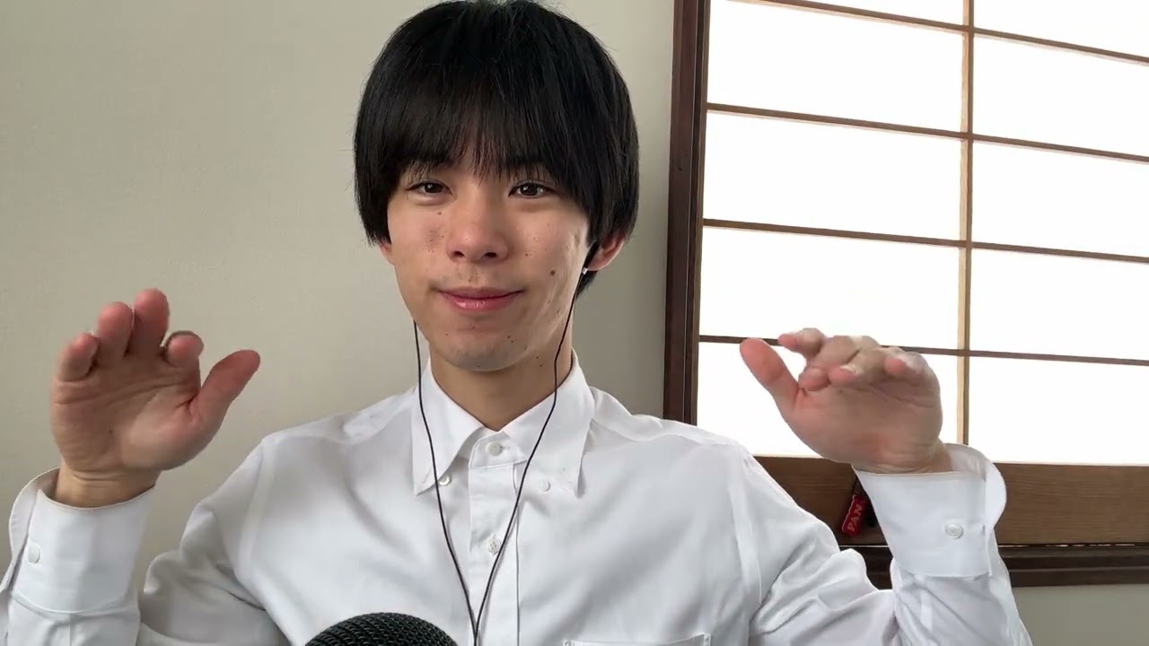 [ASMR] 落ち着いて深呼吸　Calm down and take a deep breath.