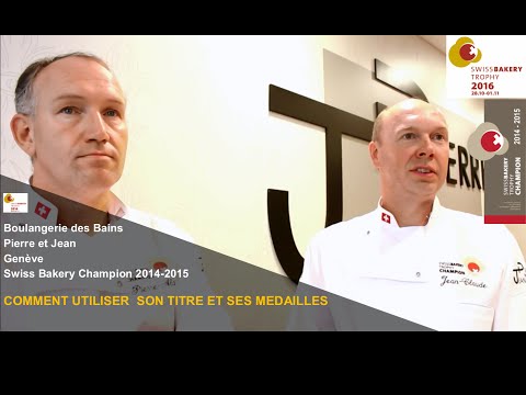 COMMENT UTILISER SON TITRE ET SES MEDAILLES, Boulangerie des Bains, Pierre & Jean, Genève